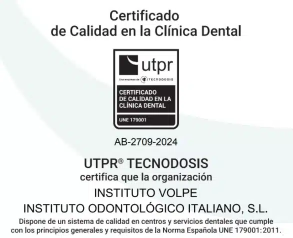 certificado une dentista clinica dental