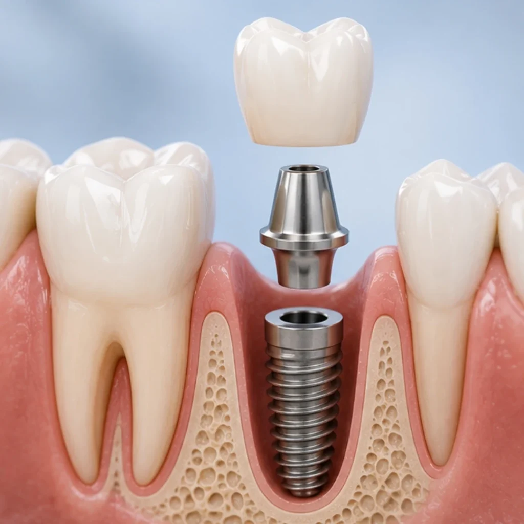 Implante dental unitario Instituto Volpe.webp